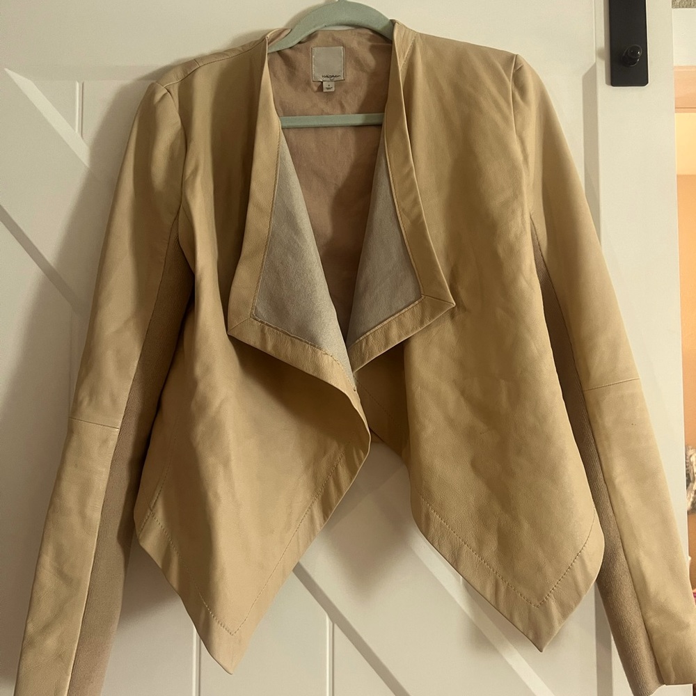 Halogen Leather Jacket - image 1